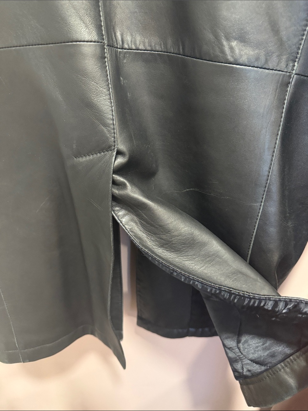 Saks Fifth Avenue 100% Genuine Leather Mario Vittorio made in Italy - Picture 7 of 7